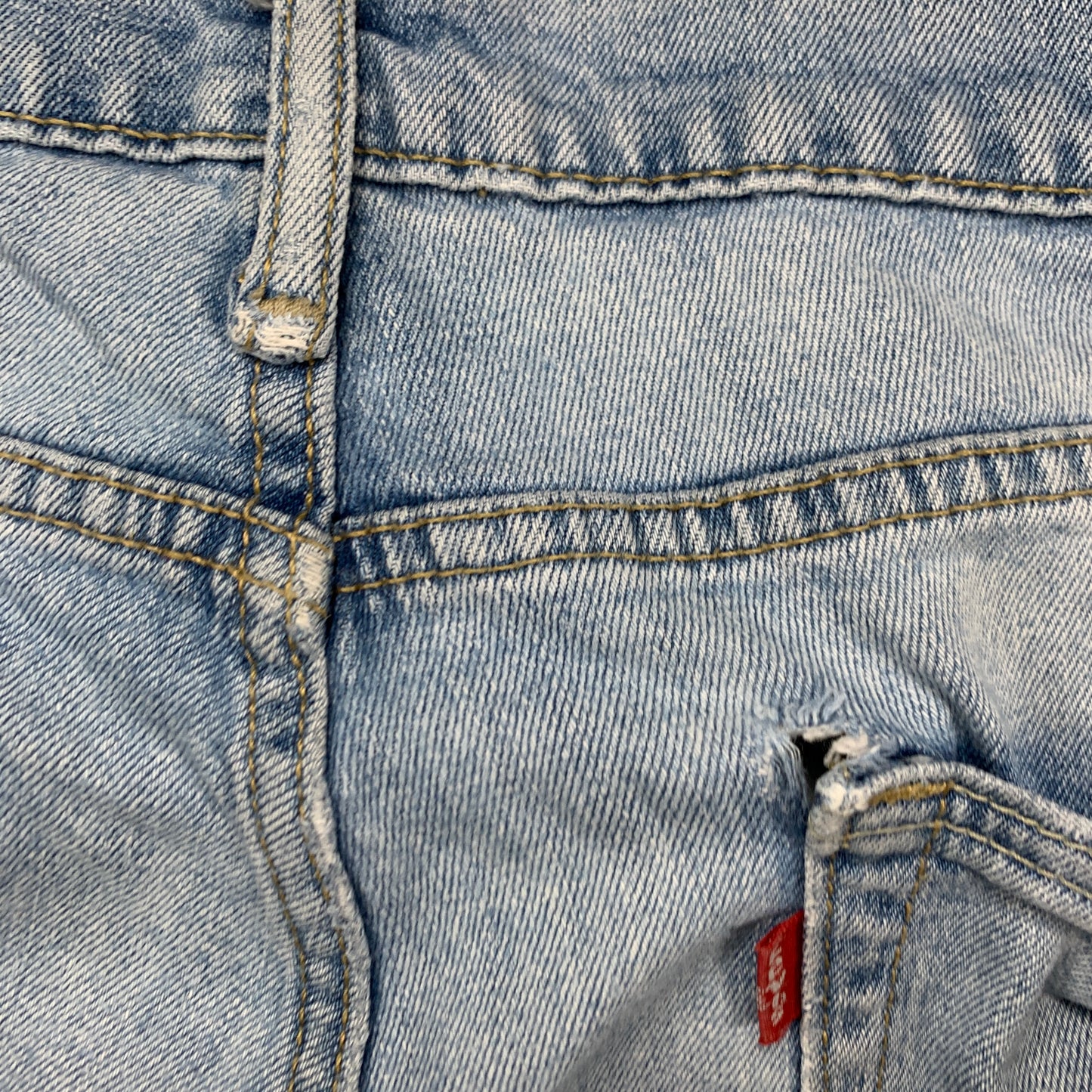 LEVI'S 511 Jeans W34 L33 Mens Slim Fit Blue