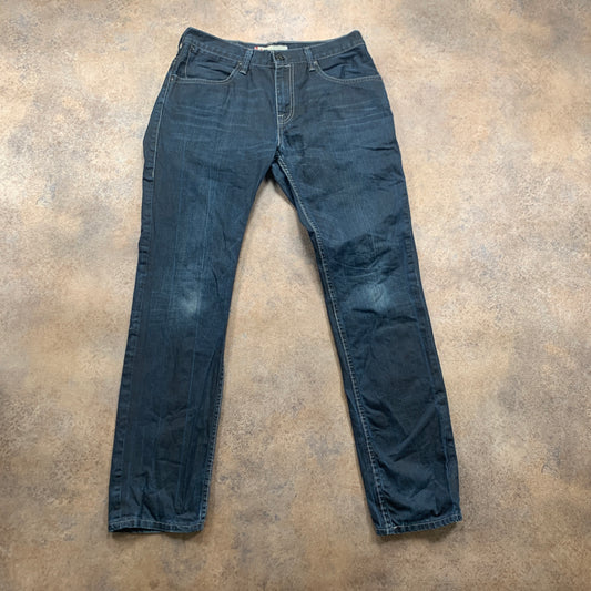 Vintage LEVI'S 513 Jeans W34 L30 Mens Slim Fit Blue