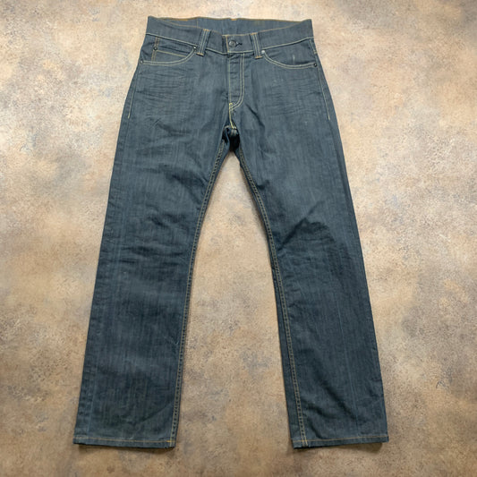 Vintage LEVI'S 506 Jeans W32 L30 Mens Regular Fit Straight Blue
