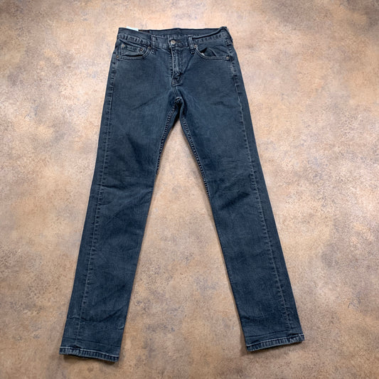 LEVI'S 511 Jeans W29 L32 Mens Slim Fit Blue